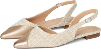 Journee Collection Daphnne Womens Flat Shoes Champagne : 9.5 M, Synthetic