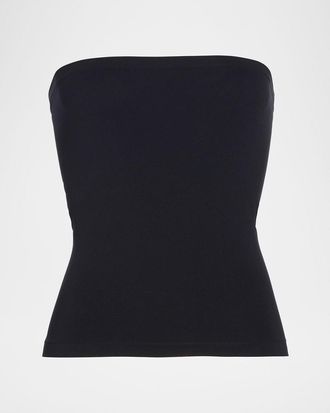 Wolford Fatal Matte Velvet Knit Tube Top