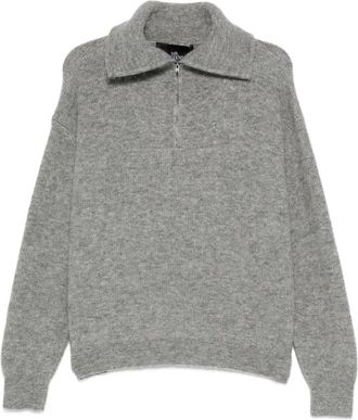 Mr. Mittens Maglione Tea con zip - Grigio