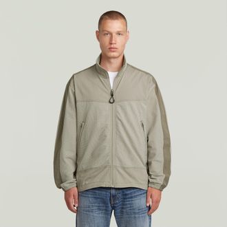 G-Star Woven Track Overshirt - Beige - Heren