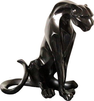 Schubiger M&ouml;bel Skulptur Sitzender Panther