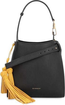 Givenchy Mini Hobo Tas met Riem - Dames - Handtassen - Zwart - ONE Size - Leer - Tassen