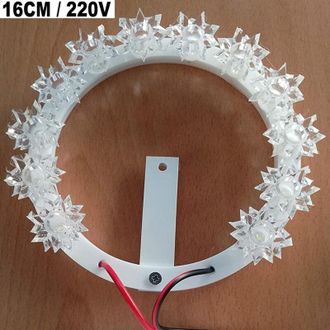Trade Shop Trade Shop - Coroncine Decorative Elettriche A Pisellini 220v Coroncina Diametro 16 Cm