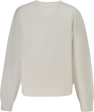 Tommy Hilfiger Logo Appliqu&eacute; Sweatshirt - White