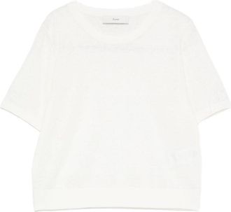 Dunst T-shirt Dunst in cotone e lino