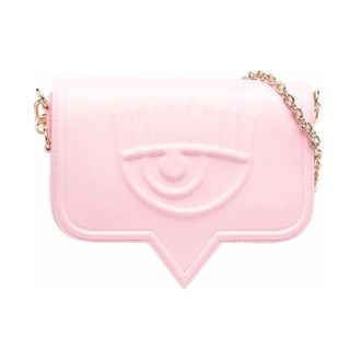 Chiara Ferragni Eyelike Shoulder Bag - female - Chiara Ferragni Collection - Shoulder Bags - Pink - ONE SIZE - Bags