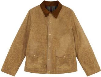 Fortela Renny Waxed Cotton Jacket in Light Brown at Nordstrom, Size 54 Eu