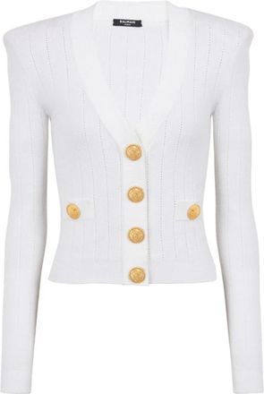 Balmain Mujer, Jerseys, Blanco, Talla: S