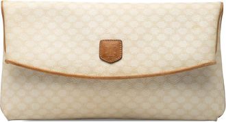 Celine Pre-owned Celine Macadam Coated Canvas Clutch Ladies MO6