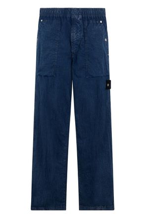Stone Island Blue Loose Jeans