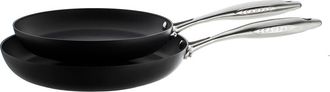 Scanpan Professional 2-Piece Nonstick Fry Pan Set in Black at Nordstrom