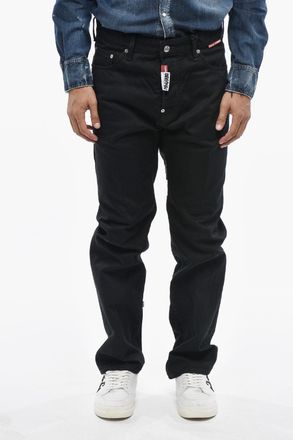 Dsquared2 MAGLIANO Straight-Leg Jeans PROTESTA 642 In Dark Wash 21cm Dsquared2