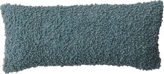 Creative Co-op Indoor Outdoor Rectangle Pillow In Blue Green