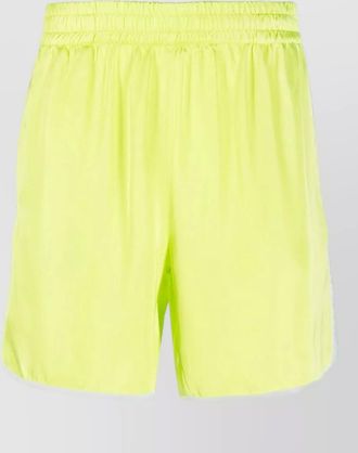 Blue Sky Inn viscose satin track shorts