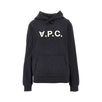 A.P.C. A. P.C. Flocked logo hoodie Woman XS