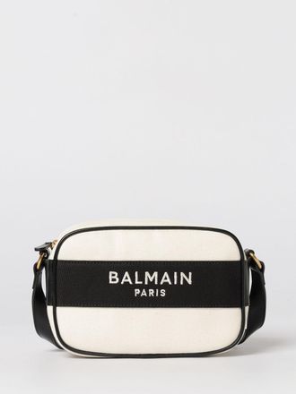 Balmain Borsa a tracolla in canvas di cotone