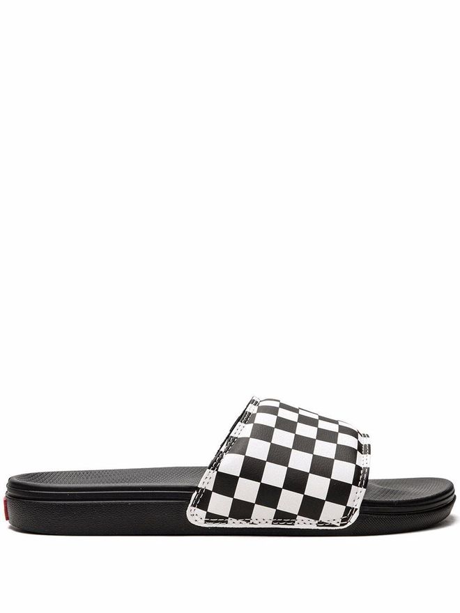 LA Costa Checkerboard slides - White