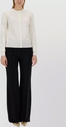 Dolce & Gabbana silk lace-panel cardigan