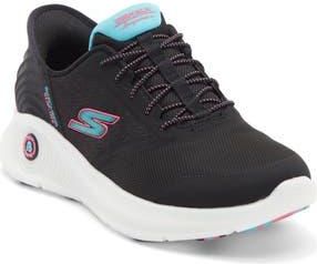 Skechers Slip-Ins Go Walk Anywhere Sneaker in Black Multi at Nordstrom Rack, Size 10.5