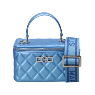 Marc Ellis Borsa a spalla trapuntata - - Bags - Donna - Blu - ONE SIZE