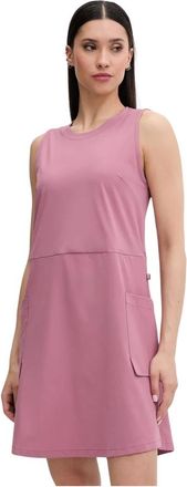 Helly Hansen Viken Jurk - Dames - Tenniskleding - Paars - S - Polyester - Fitness