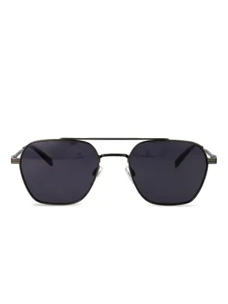 Tommy Hilfiger pilot-frame sunglasses - men - stainless steel - 55 - Black