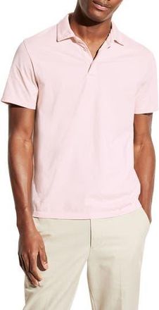 Vince Regular Fit Garment Dyed Cotton Polo in Washed Rose Quartz at Nordstrom Rack, Size Small
