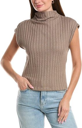 Michael Stars Nara Mock Neck Top