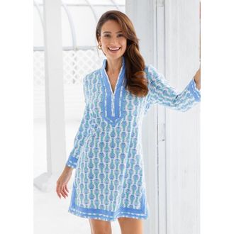 Cabana Life Tunic Dress in Flora at Nordstrom, Size X-Large