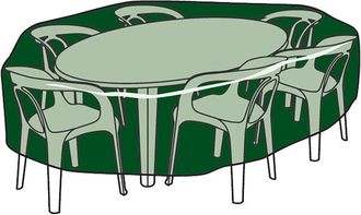 OEM Funda De Protecci&oacute;n. Cubre Mesa Y Sillas &Oslash;325x90cm 100g/m&sup2;