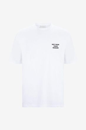 Dr&ocirc;le de Monsieur Kurzarm-T-Shirt aus Baumwolle Le T-Shirt Slogan