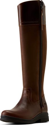Ariat Womens Windsor Waterproof Boots in Tobacco Brown, B Medium Width, Size 6.5, by Ariat
