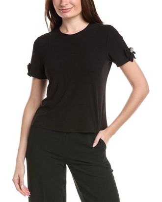 CeCe by Cynthia Steffe Bow Sleeve Top