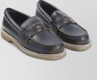 Golden Goose leather loafers