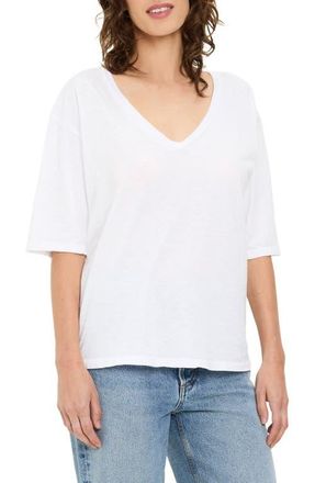 Michael Stars Liam V-Neck T-Shirt in White at Nordstrom