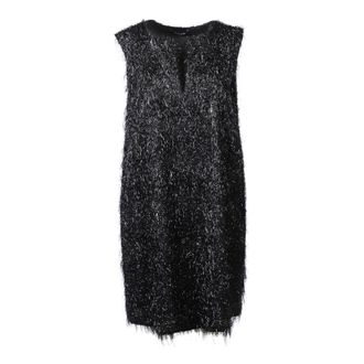 Fabiana Filippi Mouwe Dress - Dames - Feestkleedjes - Zwart - S - Kleedjes