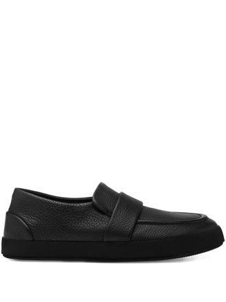 Marsèll Guarnello strap loafers - men - Calf Leather/Calf Leather/Rubber - 42.5 - Black