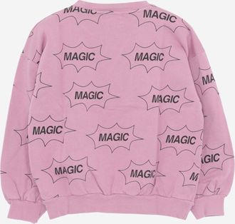 Bobo Choses Girls Hooded Sweatshirt Pink Organic Cotton Hoods & Sweatshirts
