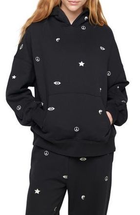 Spiritual Gangster Icons Sol Cotton Blend Sweatpants in Black at Nordstrom Rack, Size Medium