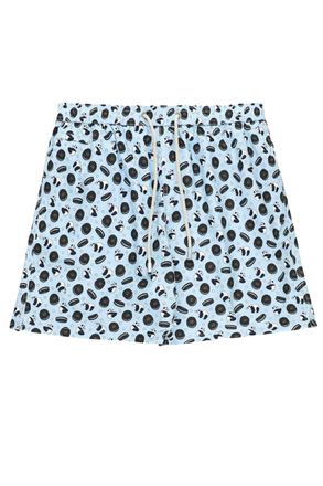 MC2 Saint Barth Light Blue Lighting Micro Fantasy Swim Shorts