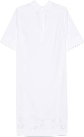 P.A.R.O.S.H. Abito midi con ricamo - Bianco