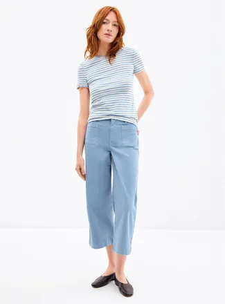 Lauren Ralph Lauren Womens Patch pockets cropped pant Fit: Wide leg, high rise