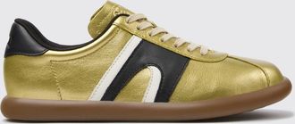 Camper Pelotas Soller Calfskin Low-Top Sneakers with Contrast Logo