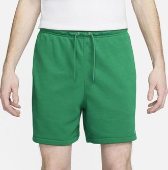 Nike Mens Club Flow French Terry Shorts - Malachite/White/Malachite Size XL