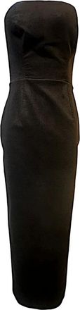 P.A.R.O.S.H. Bustier Maxi Jurk - Dames - Maxi kleedjes - Bruin - S - Kleedjes