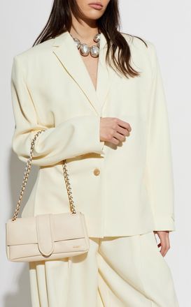Jacquemus Shoulder Bag Le Bambino Chaine, Womens, Cream