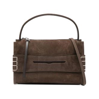 J.W.Anderson Handbags, female, Brown, Size: ONE SIZE Small Loafer Bag