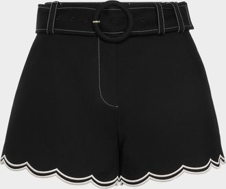 Ramy Brook Violeta Belted Shorts