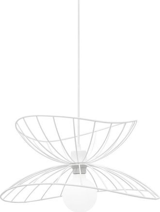 Globen Lighting Flexible Design Pendellampe Ray &oslash; 45 cm - Weiss