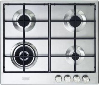 DeLonghi Placa De Cocina Delonghi Slf 460 Lx Acero Inoxidable Integrada Gas 4 Quemador(es)